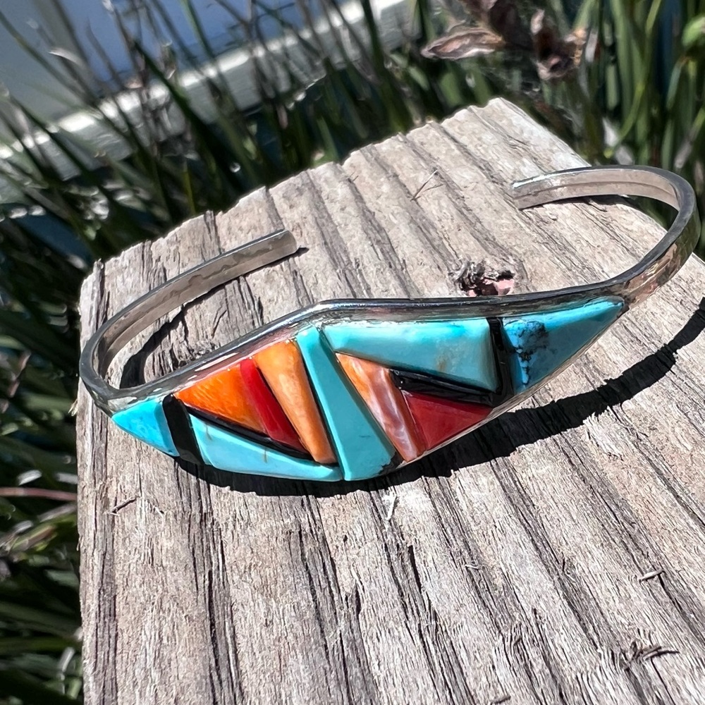 Navajo made cobblestone cuff